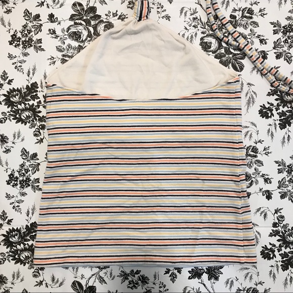 LOFT Striped Halter Top - Picture 4 of 5